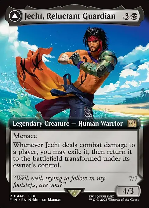 Jecht, Reluctant Guardian // Braska's Final Aeon 448/314