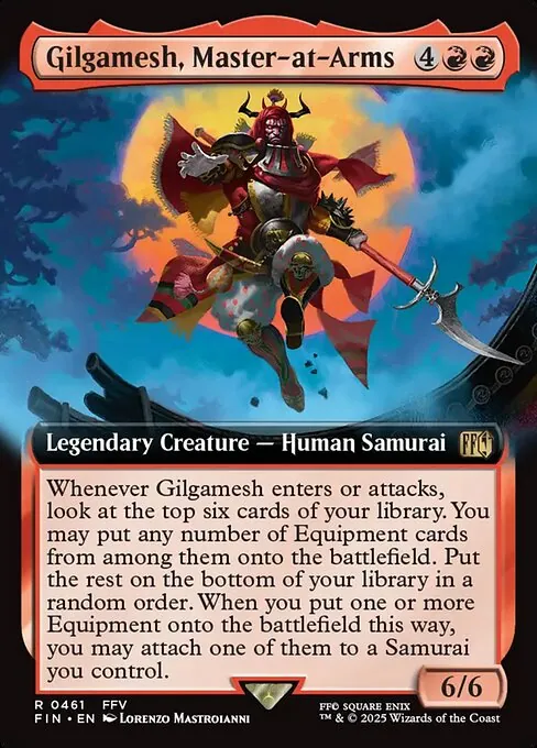 Gilgamesh, Master-at-Arms 461/314
