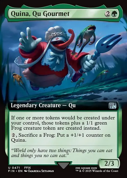 Quina, Qu Gourmet 471/314