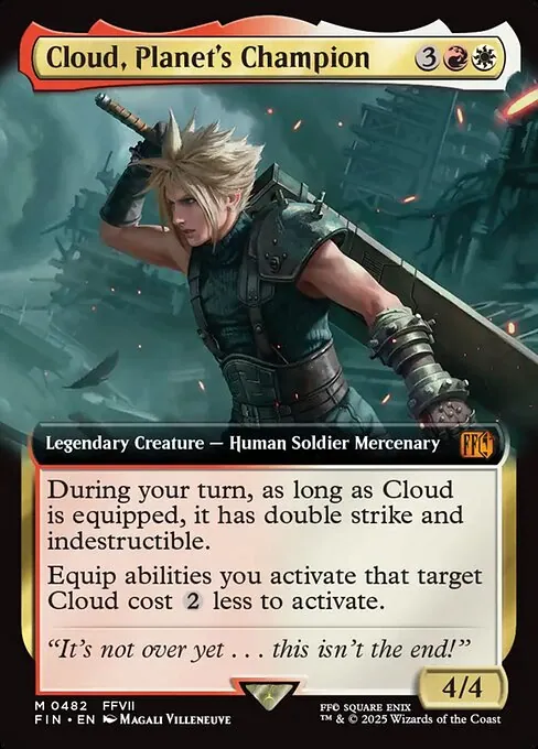 Cloud, Planet's Champion 482/314