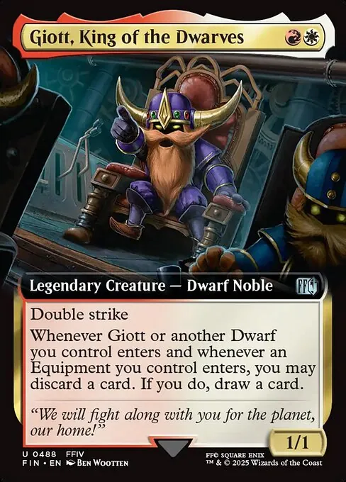 Giott, King of the Dwarves 488/314
