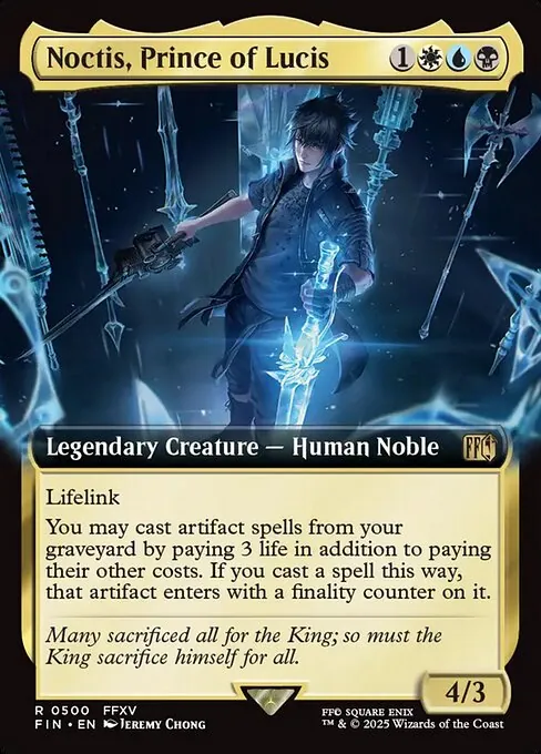 Noctis, Prince of Lucis 500/314