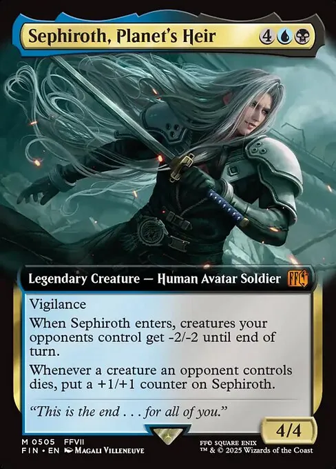 Sephiroth, Planet's Heir 505/314