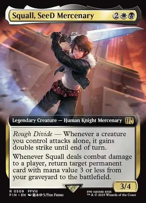 Squall, SeeD Mercenary 509/314