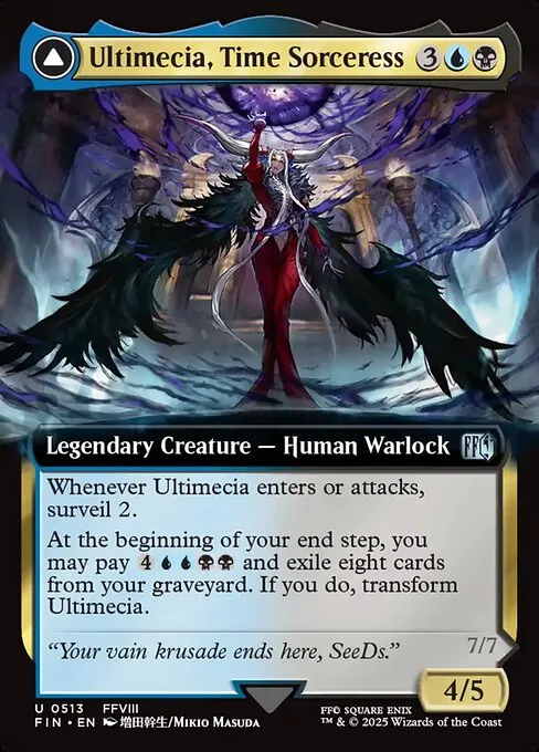 Ultimecia, Time Sorceress // Ultimecia, Omnipotent 513/314
