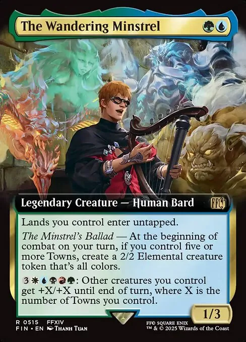 The Wandering Minstrel 515/314
