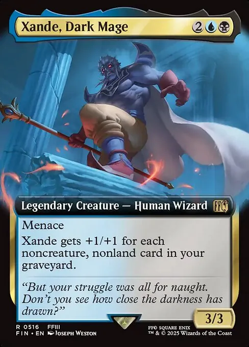 Xande, Dark Mage 516/314
