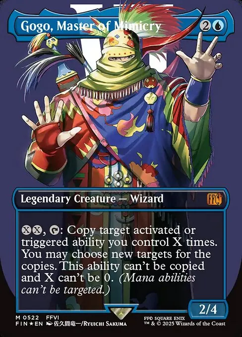 Gogo, Master of Mimicry 522/314
