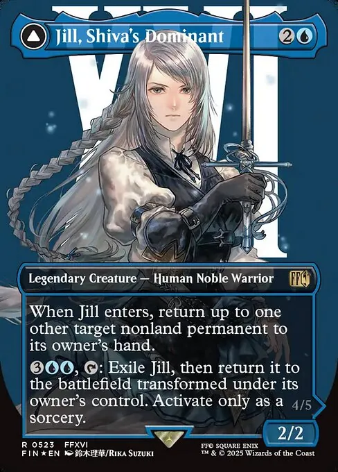 Jill, Shiva's Dominant // Shiva, Warden of Ice 523/314