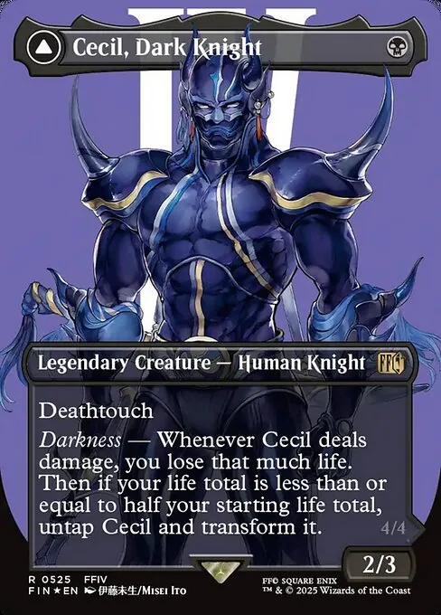 Cecil, Dark Knight // Cecil, Redeemed Paladin 525/314