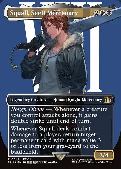 Squall, SeeD Mercenary 547/314