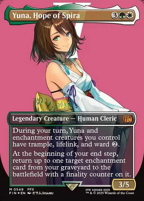 Yuna, Hope of Spira 549/314