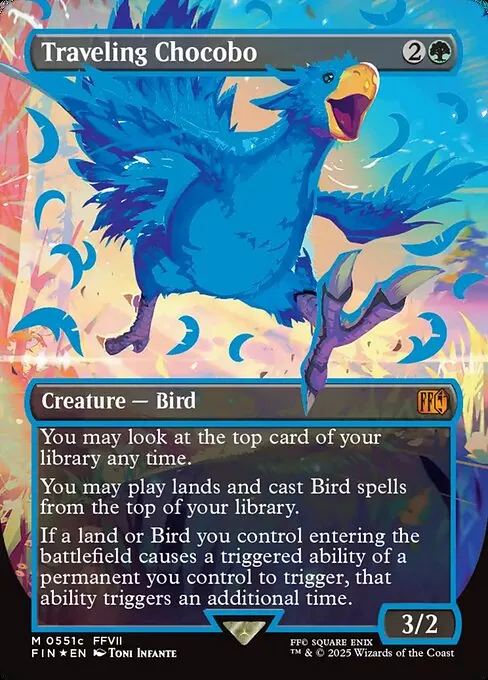 Traveling Chocobo 551c/314