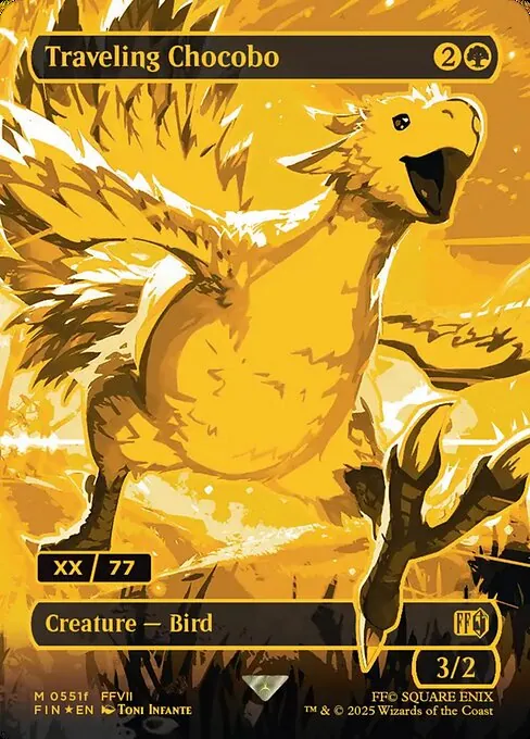 Traveling Chocobo 551f/314
