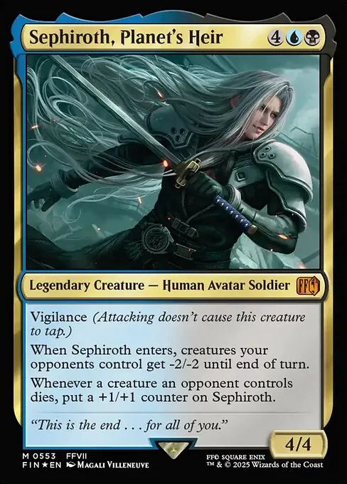 Sephiroth, Planet's Heir 553/314
