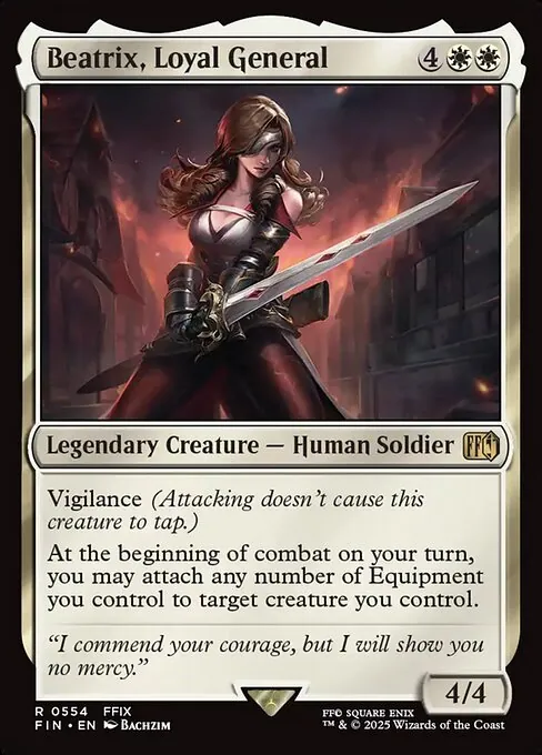 Beatrix, Loyal General 554/314