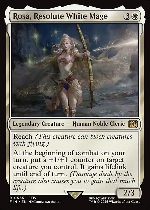 Rosa, Resolute White Mage 555/314