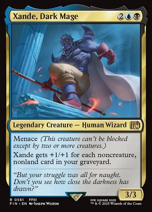 Xande, Dark Mage 561/314