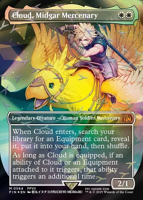Cloud, Midgar Mercenary 564/314