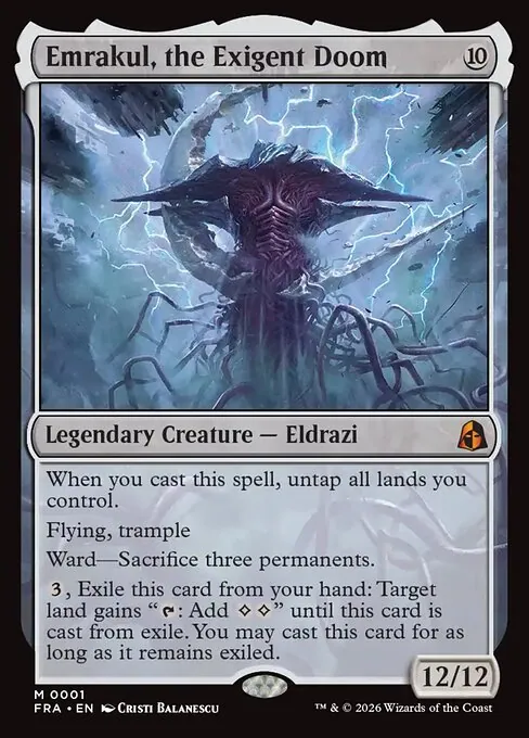 Emrakul, the Exigent Doom 001/204