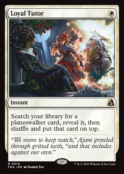 Loyal Tutor 014/204