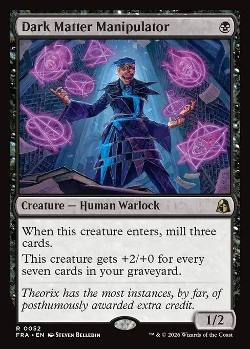 Dark Matter Manipulator 052/204