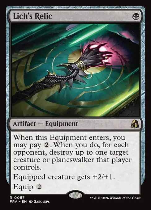 Lich's Relic 057/204