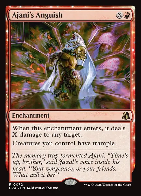 Ajani's Anguish 072/204