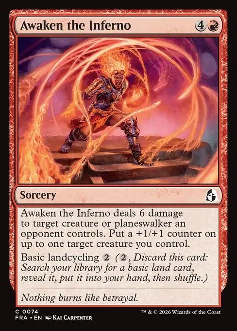 Awaken the Inferno 074/204