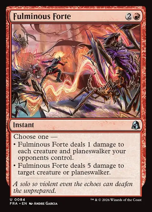 Fulminous Forte 084/204
