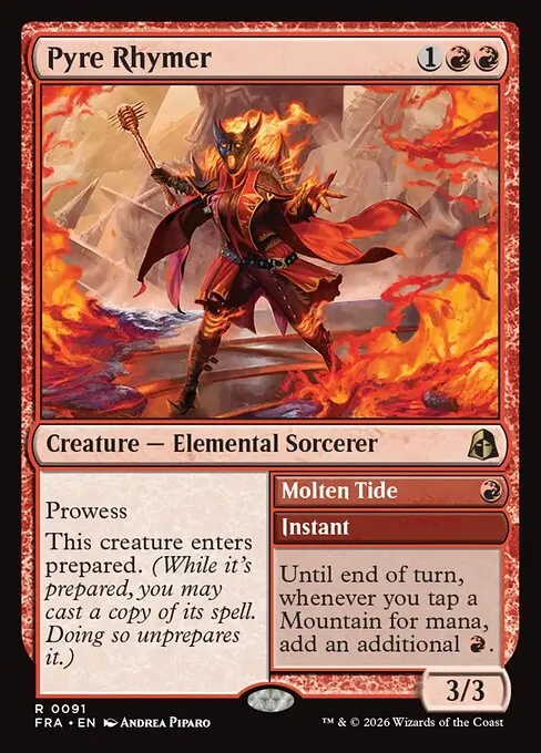 Pyre Rhymer // Molten Tide 091/204