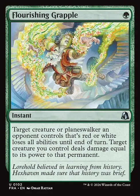 Flourishing Grapple 102/204