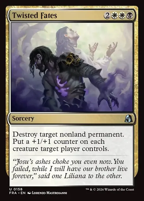 Twisted Fates 158/204
