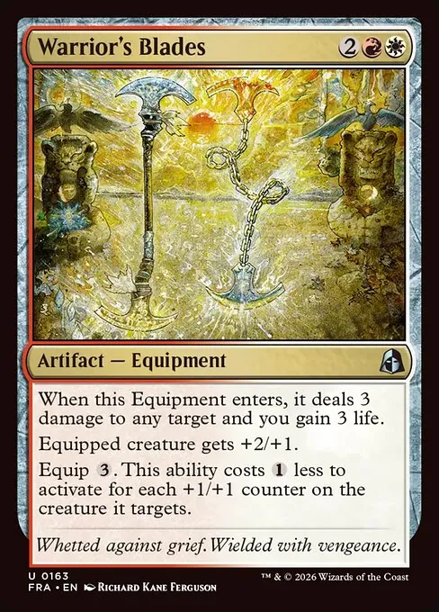 Warrior's Blades 163/204