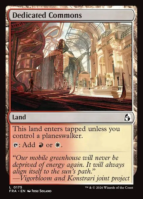 Dedicated Commons 175/204