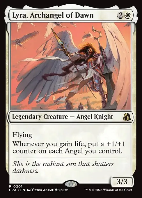 Lyra, Archangel of Dawn 201/204