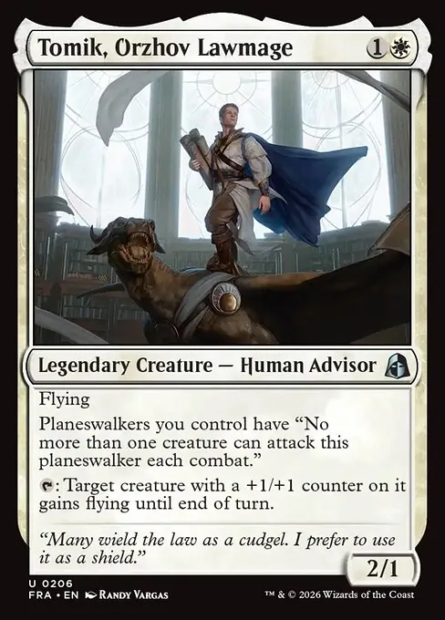 Tomik, Orzhov Lawmage 206/204