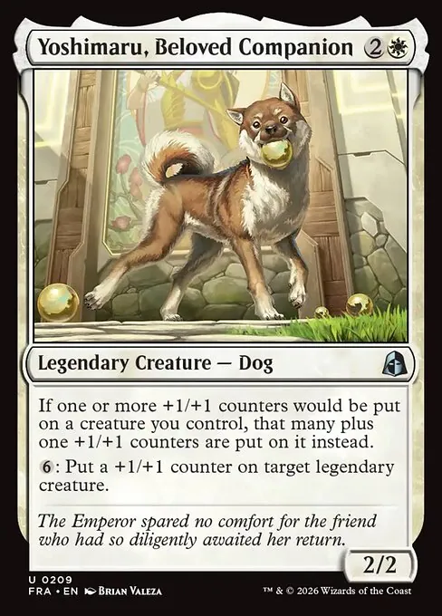 Yoshimaru, Beloved Companion 209/204