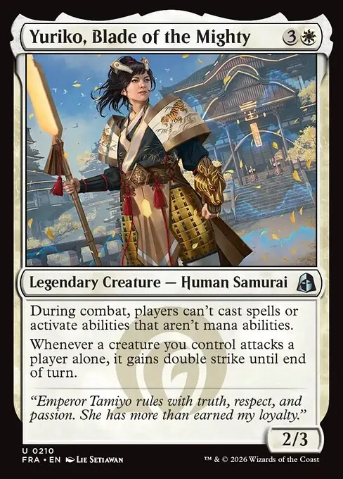 Yuriko, Blade of the Mighty 210/204