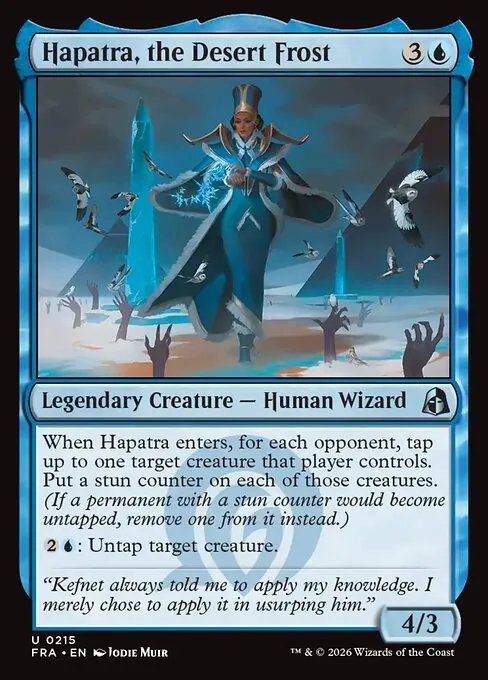 Hapatra, the Desert Frost 215/204