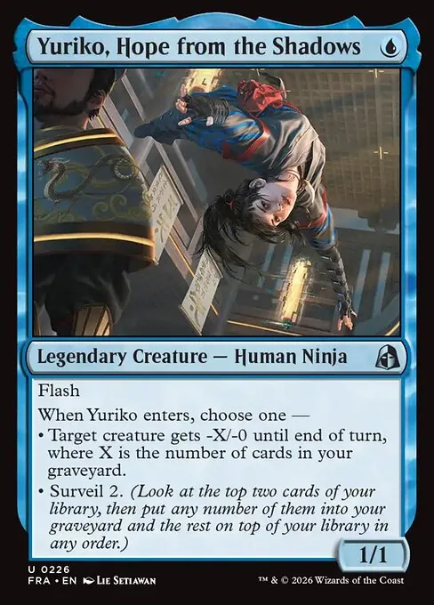 Yuriko, Hope from the Shadows 226/204