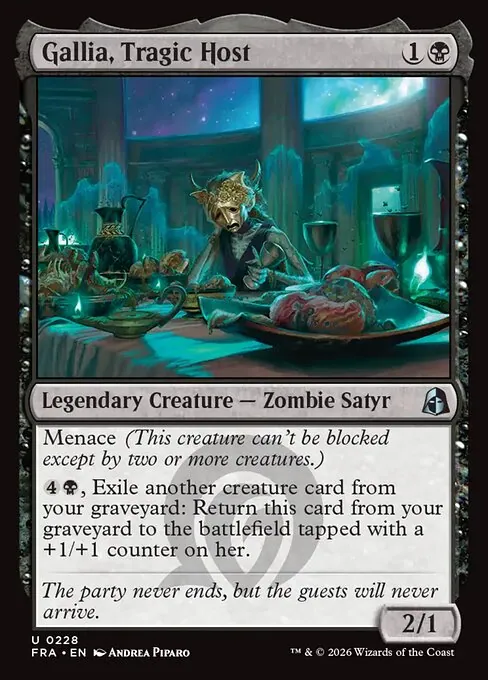 Gallia, Tragic Host 228/204