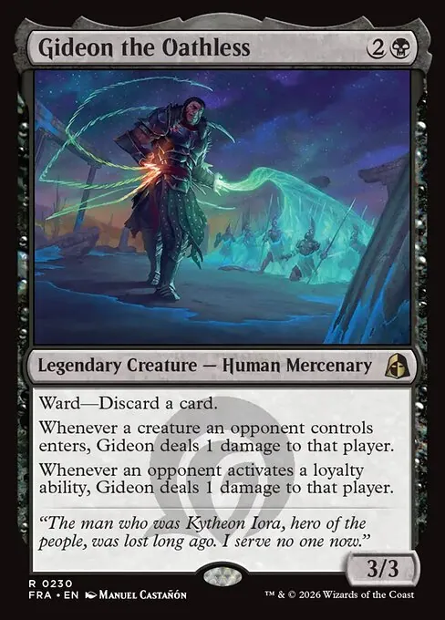 Gideon the Oathless 230/204