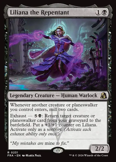 Liliana the Repentant 231/204
