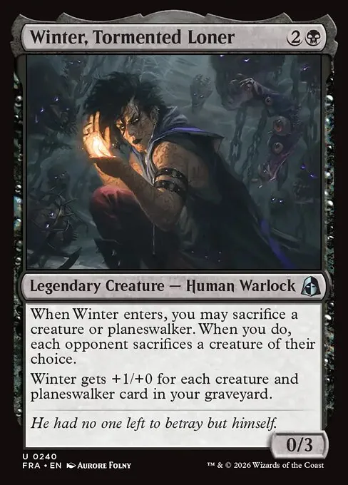 Winter, Tormented Loner 240/204