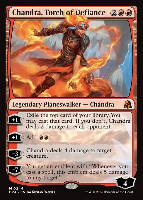 Chandra, Torch of Defiance 244/204
