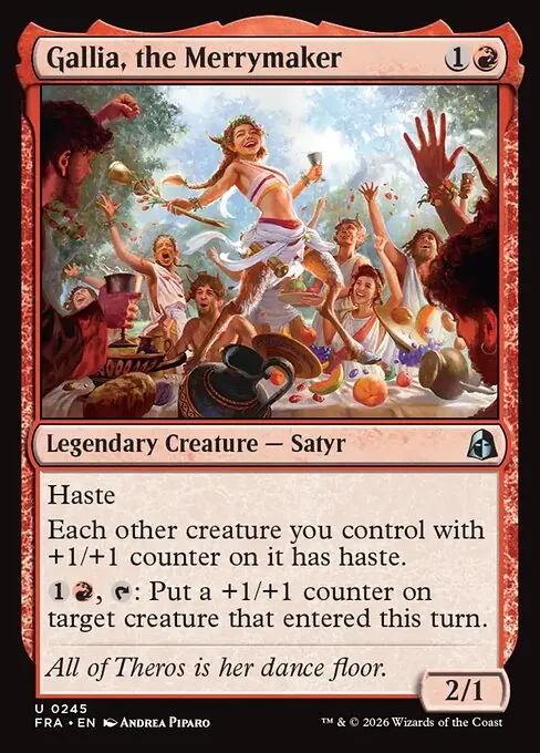Gallia, the Merrymaker 245/204