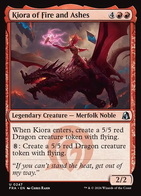 Kiora of Fire and Ashes 247/204