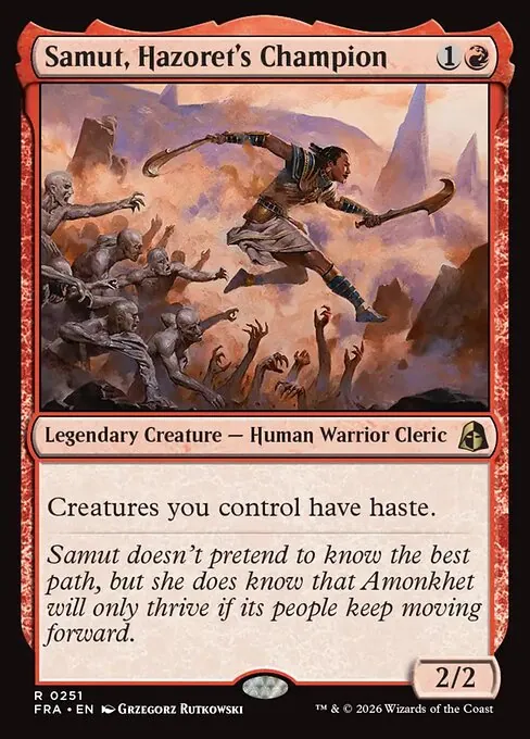 Samut, Hazoret's Champion 251/204