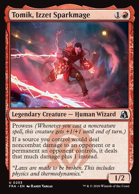 Tomik, Izzet Sparkmage 253/204